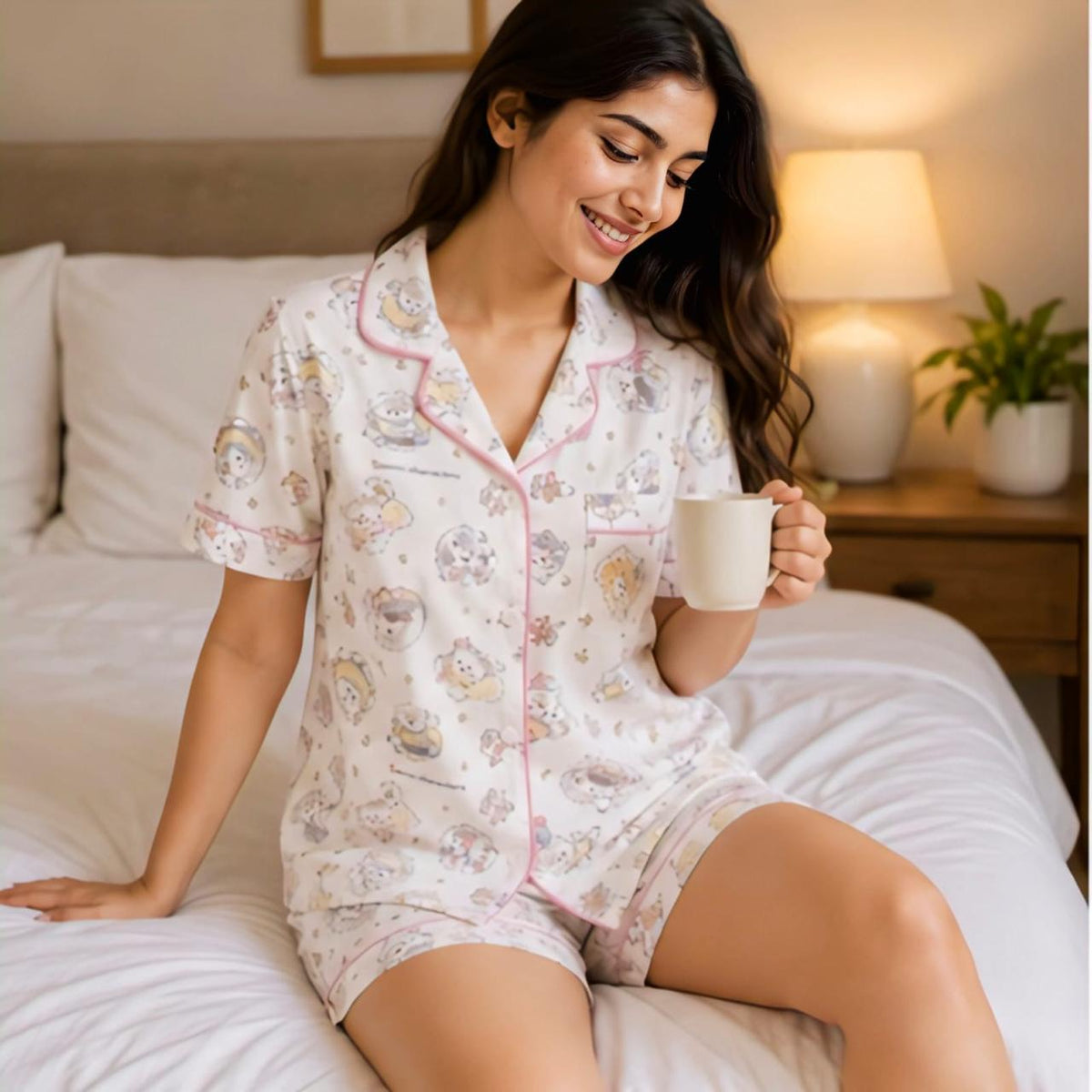 NIGHT SUIT SOFT THREE PIECE 340