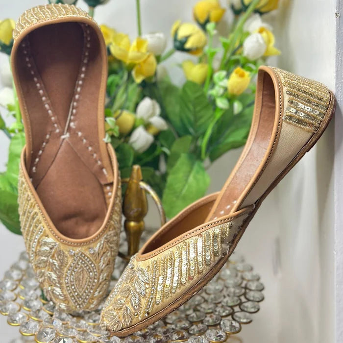 Punjabi Jutti Heavy Golden Work 20260328