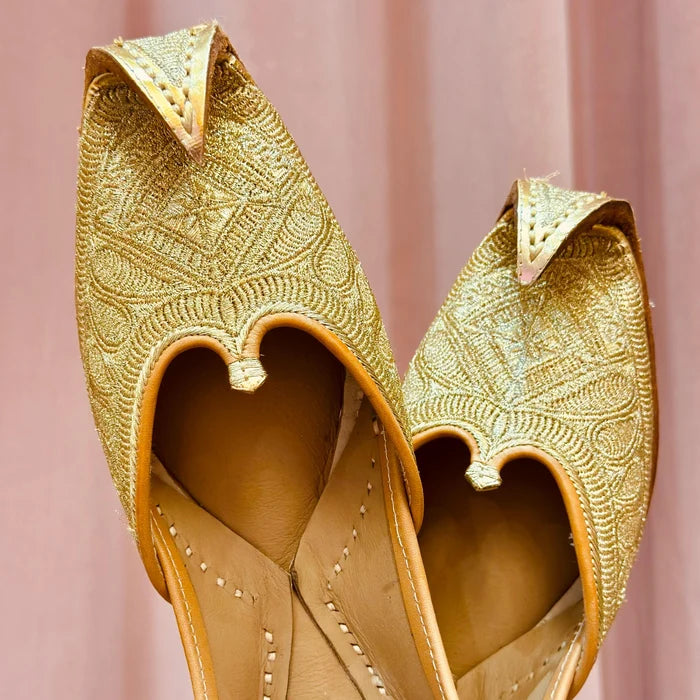 Punjabi Jutti pakisatni tilla upper leather work2060354