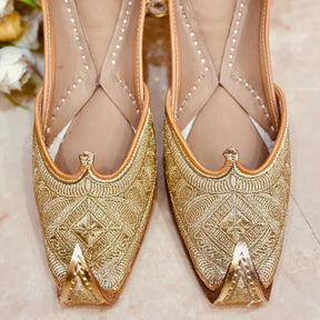 Punjabi Jutti pakisatni tilla upper leather work2060354
