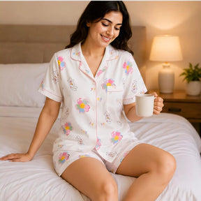 NIGHT SUIT SOFT THREE PIECE 341