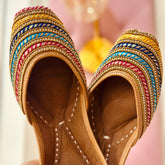 Punjabi Jutti multi Lace Work2503