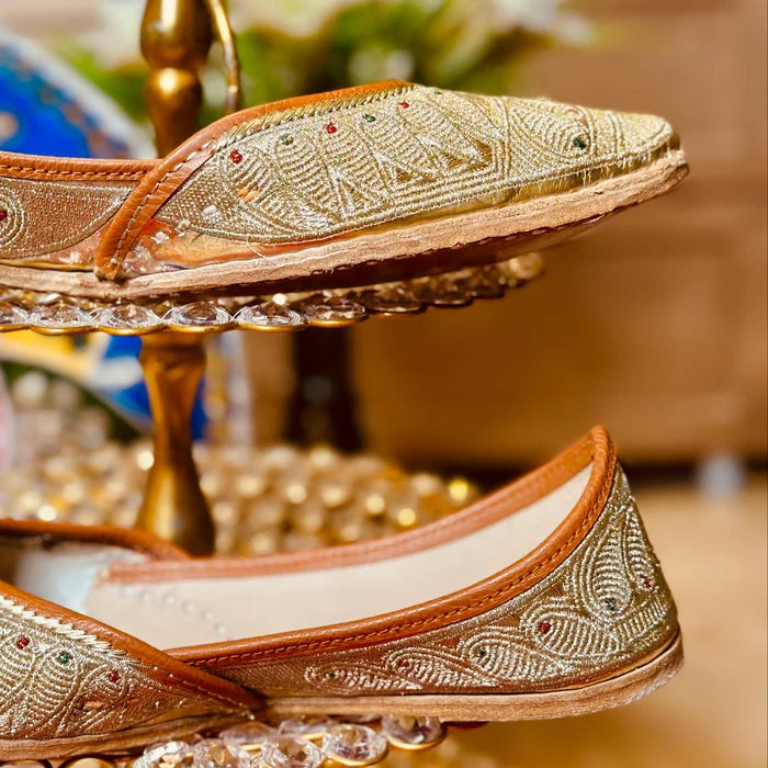 Punjabi Jutti Heavy Thread Work20260362