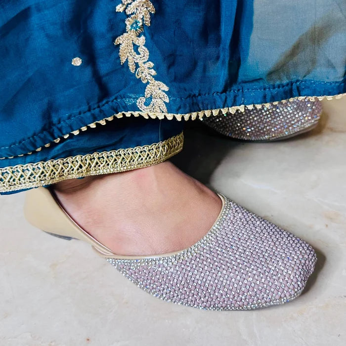 Punjabi Jutti heavy stone work20260363
