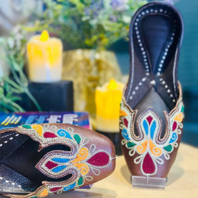 Punjabi Jutti pakisatni upper leather work20260350