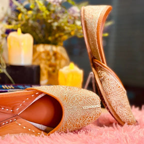 Punjabi Jutti Heavy Sparkel Thread Work 20260358