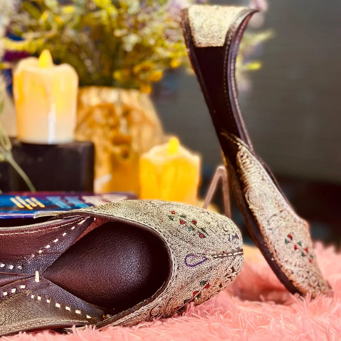Punjabi Jutti pakisatni tilla upper leather work 20260356