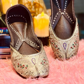 Punjabi Jutti pakisatni tilla upper leather work 20260356
