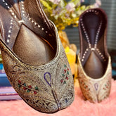Punjabi Jutti pakisatni tilla upper leather work 20260356